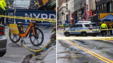 delivery-woman-killed-in-nyc’s-herald-square-as-dump-truck-plows-into-e-bike,-drives-off