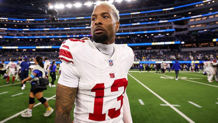 new-york-giants-release-odell-beckham-jr,-ending-his-anticlimactic-return-to-former-team