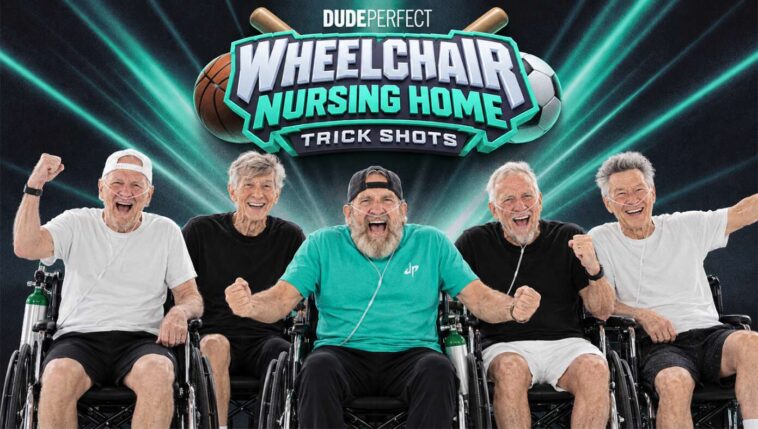 the-year-is-2064-and-dude-perfect-has-just-released-‘nursing-home-wheelchair-trick-shots-volume-9’