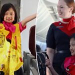 aussie-girl,-12,-living-her-dream-as-qantas-cabin-crewmember-for-a-day-after-overcoming-end-stage-medical-illness