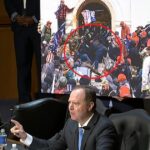 oops!-adam-schiff-accidentally-shows-image-of-murder-of-trump-supporter-roseanne-boyland-by-cops-on-steps-of-us-capitol-during-jack-smith-hearing