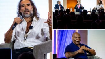 accused-rapist-russell-brand-stars-in-maha-summit,-cracks-joke-about-unwanted-touching-to-dr.-oz