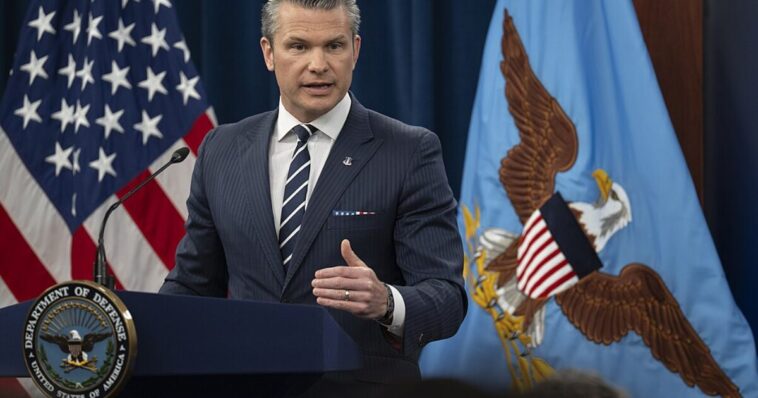 another-pentagon-shakeup:-hegseth-to-make-major-cuts-to-military’s-generals-and-admirals