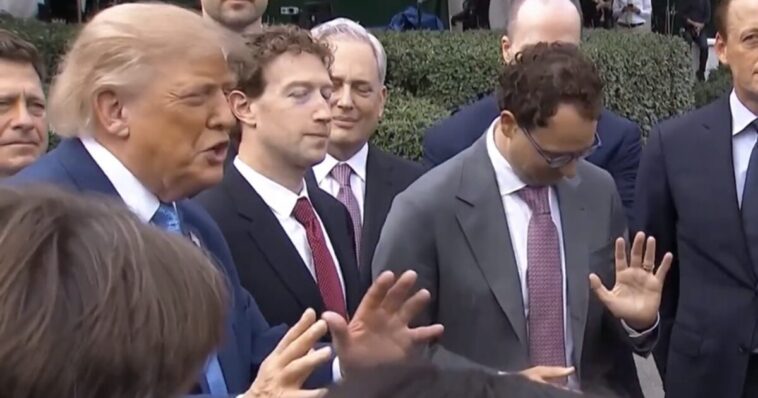watch:-trump-slams-cnn-during-press-conference-with-ai-executives-–-“she’s-fake-news,-cnn,-the-worst!”