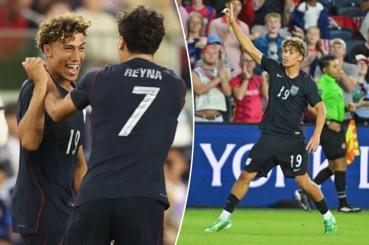 usmnt-rookie-julian-hall-scores-in-second-straight-game-to-help-beat-chile