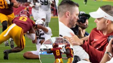 usc-coach-lincoln-riley-backs-suspended-linebacker:-‘like-a-son’