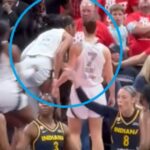 wnba-clown-show:-aja-wilson-trucks-over-sophie-cunningham-then-goes-at-fan-for-pointing-at-her-–-then-former-player-goes-at-same-fan-for-pointing!-(video)