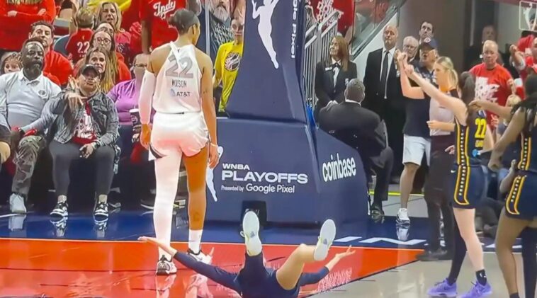 male-fever-fan-has-the-audacity-to-point-at-a’ja-wilson-and-wnba-star-loses-her-mind
