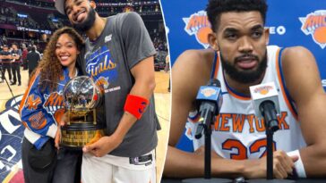 karl-anthony-towns’-wife-jordyn-stopped-going-to-knicks-games-over-fan-vitriol:-‘it-was-turning-dark’