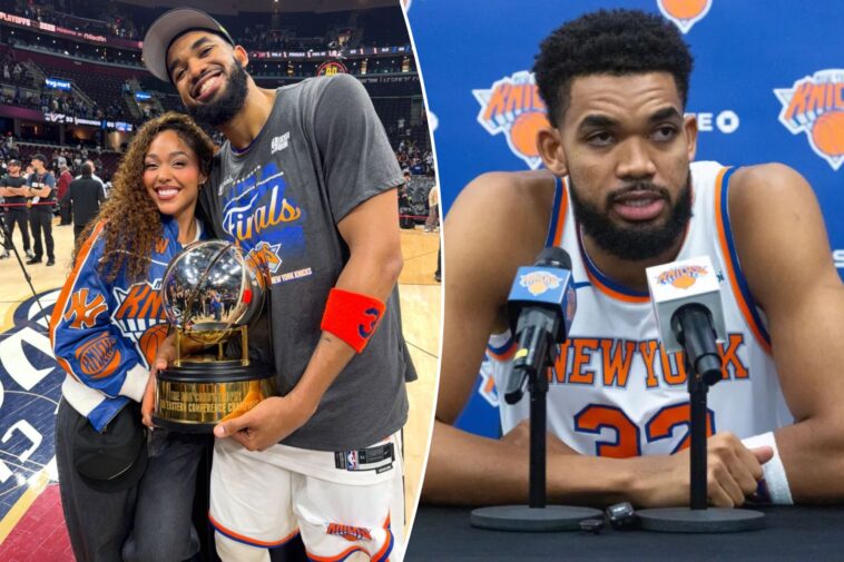 karl-anthony-towns’-wife-jordyn-stopped-going-to-knicks-games-over-fan-vitriol:-‘it-was-turning-dark’