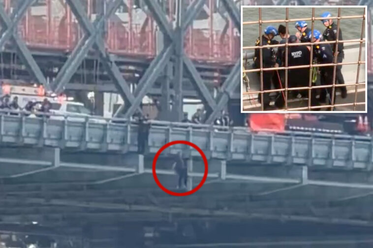 19-year-old-threatens-to-jump-off-williamsburg-bridge-—-before-nypd-hoists-him-to-safety