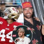 49ers-star-cites-travis-kelce-taylor-swift-wedding-as-‘bad-influence’-alcohol-catalyst