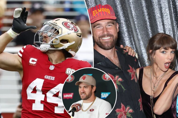 49ers-star-cites-travis-kelce-taylor-swift-wedding-as-‘bad-influence’-alcohol-catalyst