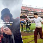 former-ucla-linebacker’s-wife-has-wholesome-reaction-to-his-first-nfl-pick-six
