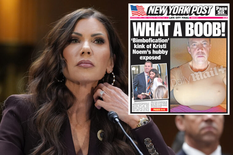 kristi-noem’s-‘saddened’-cross-dressing-husband-bryon-makes-veiled-threat-after-wife-files-for-divorce