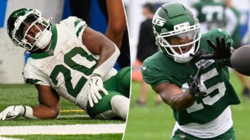 jets-face-mounting-injury-concerns-as-breece-hall,-three-others-miss-practice
