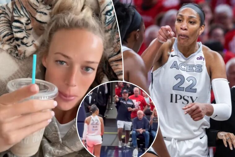 sophie-cunningham-trolls-aja-wilson-over-fan-altercation-at-fever-aces-playoff-game