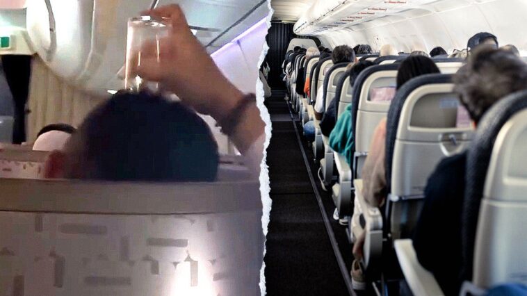 passenger’s-bizarre-use-of-drinking-glass-on-flight-leaves-travelers-horrified