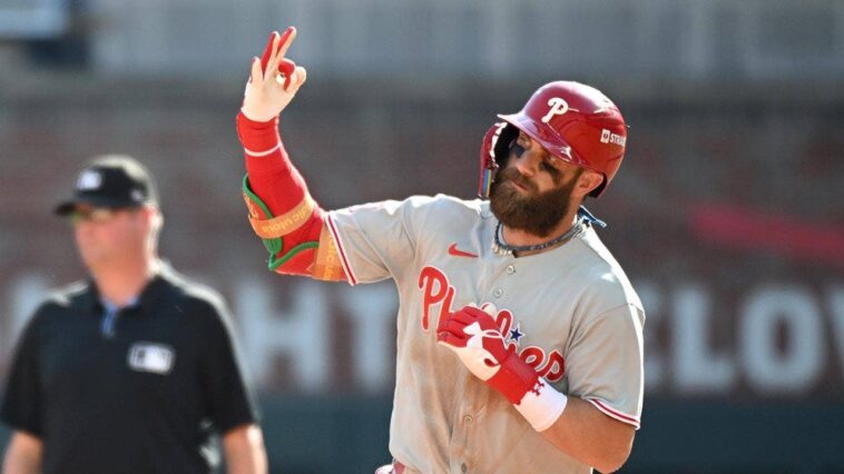 phillies-force-game-3-as-kyle-schwarber,-bryce-harper-go-back-to-back-and-alec-bohm-homers-in-10th-vs-braves