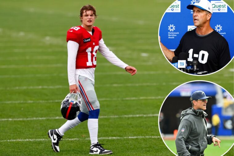 what-jim-harbaugh-told-brother-john-about-jj.-mccarthy-before-giants-trade