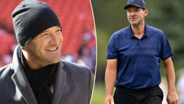 tony-romo-plays-in-golf-event-with-cbs-career-in-jeopardy-in-first-public-appearance-since-arrest