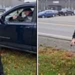 shock-video:-lunatic-allegedly-appears-to-try-to-run-over-conservative-reporter-following-verbal-confrontation-outside-maine-treatment-center