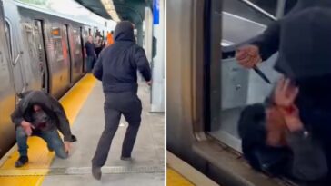 dramatic-video-shows-nyc-madman-fatally-stabbing-straphanger-during-argument-on-rush-hour-subway