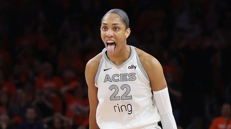 wnba-reveals-why-a’ja-wilson-was-not-ejected-for-approaching-fever-fan-during-playoff-game