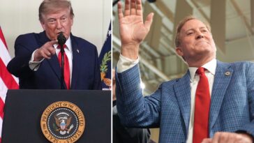 trump-trucks-to-texas-to-tout-‘pain-in-the-a–‘-ken-paxton,-economic-wins