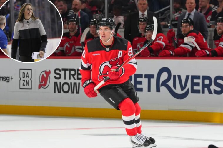 jack-hughes-calls-out-espn-reporter-for-mid-game-‘plastic-cutlery’-joke-in-awkward-scene