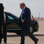 rain-or-shine:-trump-rushes-to-oklahoma-rally-by-highway-after-severe-weather-grounds-him
