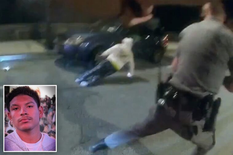shocking-video-shows-upstate-ny-cops-fatally-shooting-suicidal-rape-suspect,-17,-who-ran-at-them-with-knife