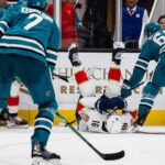 florida-panthers-captain-aleksander-barkov-exits-sharks-game-with-apparent-leg-injury-as-fans-hold-breath