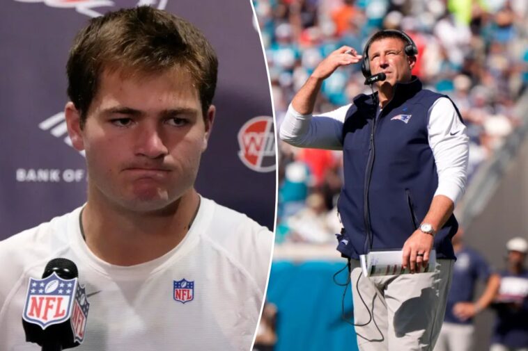 drake-maye-insists-all-ok-with-mike-vrabel-as-rumors-swirl-during-horrific-start