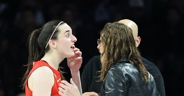 video:-caitlin-clark-corners-refs-after-being-bloodied-by-elbow-to-her-face