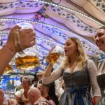 the-ladies-of-oktoberfest-crush-draft-beers-as-fall-heats-up,-ryan-day’s-message-to-sick-kids-&-a-strip-fight