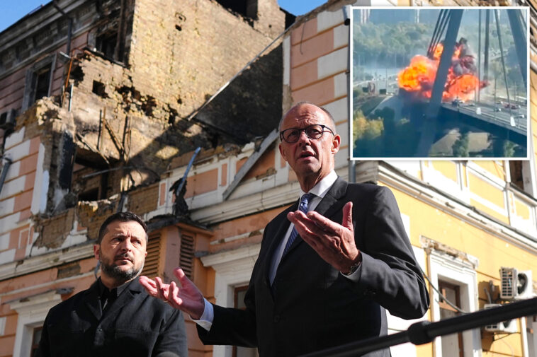 sounds-of-air-raid-sirens,-explosions-in-kyiv-during-german-chancellor’s-visit-with-zelensky