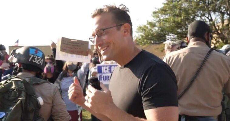 leftist-anti-ice-protesters-sue-benny-johnson-for-calling-them-terrorists
