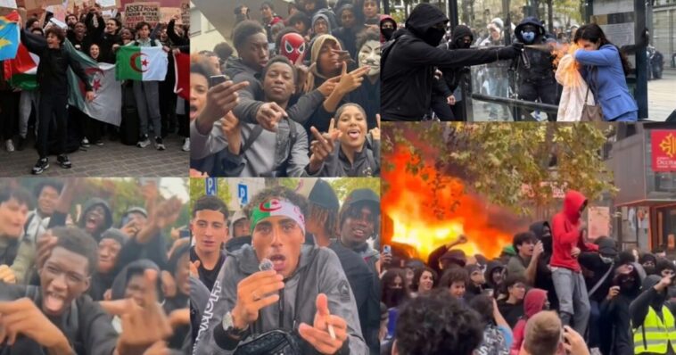 france-on-fire:-far-left-muslim-aligned-party-accused-of-participating-in-violence