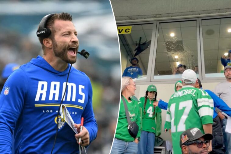 rams-coach-sparks-ugly-scene-flipping-off-eagles-fans-after-game-winning-score