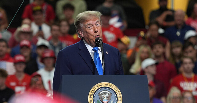 watch:-trump-promises-turnout-will-guarantee-gop-midterm-victory-and-‘we’re-going-to-shove-it-up-their-a**’