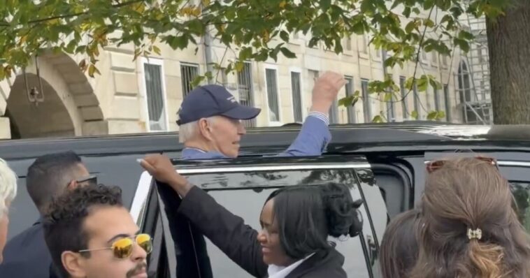 joe-biden-brings-his-gas-guzzling-1967-corvette-to-car-show-with-jay-leno-after-bragging-about-shutting-down-american-oil-production-(video)