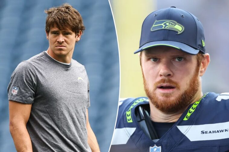 justin-herbert,-sam-darnold-make-embarrassing-nfl-history-on-first-2-plays-of-chargers-seahawks