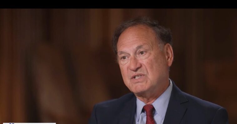 supreme-court-justice-samuel-alito-talks-about-his-new-book,-weighs-in-on-court-decisions-(video)