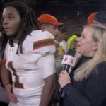 holly-rowe-has-awkward-moment-with-miami’s-malachi-toney-over-‘mid-interview’-hug