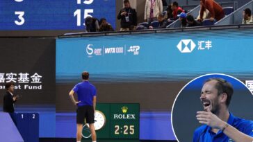 daniil-medvedev-kicked-out-of-china-open-after-drilling-fan-in-eye-with-ball