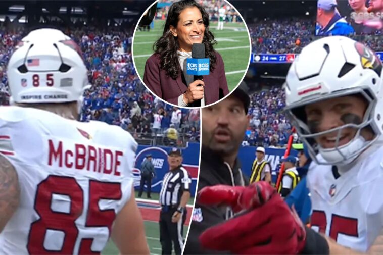 cbs-sideline-reporter-reveals-what-trey-mcbride-said-that-set-off-angry-ref-in-viral-clip