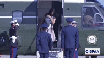 usha-vance-rebounds-after-slipping-on-stairs-of-marine-two-while-carrying-baby-(video)