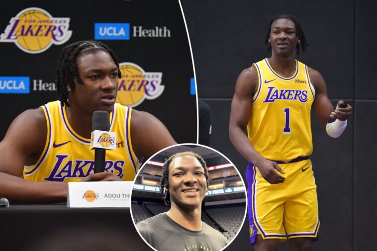adou-thiero-sees-‘great-opportunity’-for-himself-during-lakers’-preseason