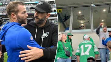 sean-mcvay-puts-his-coaches-on-notice-after-wild-interaction-giving-eagles-fans-the-finger